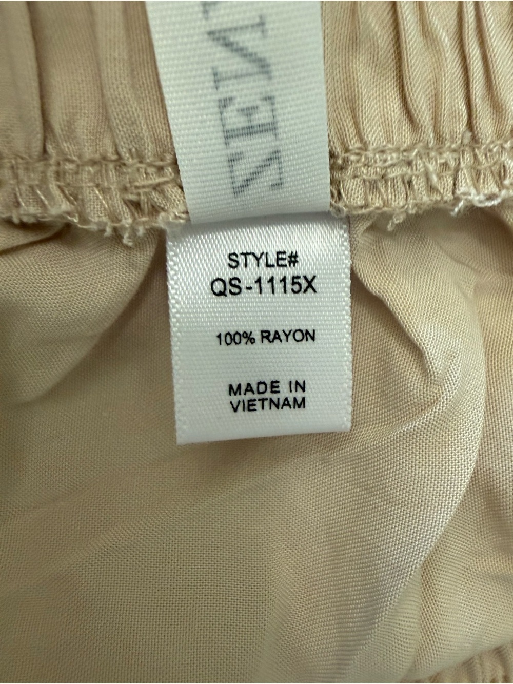 NWOT Zenana Beige Tiered Maxi Skirt - Picture 4 of 4